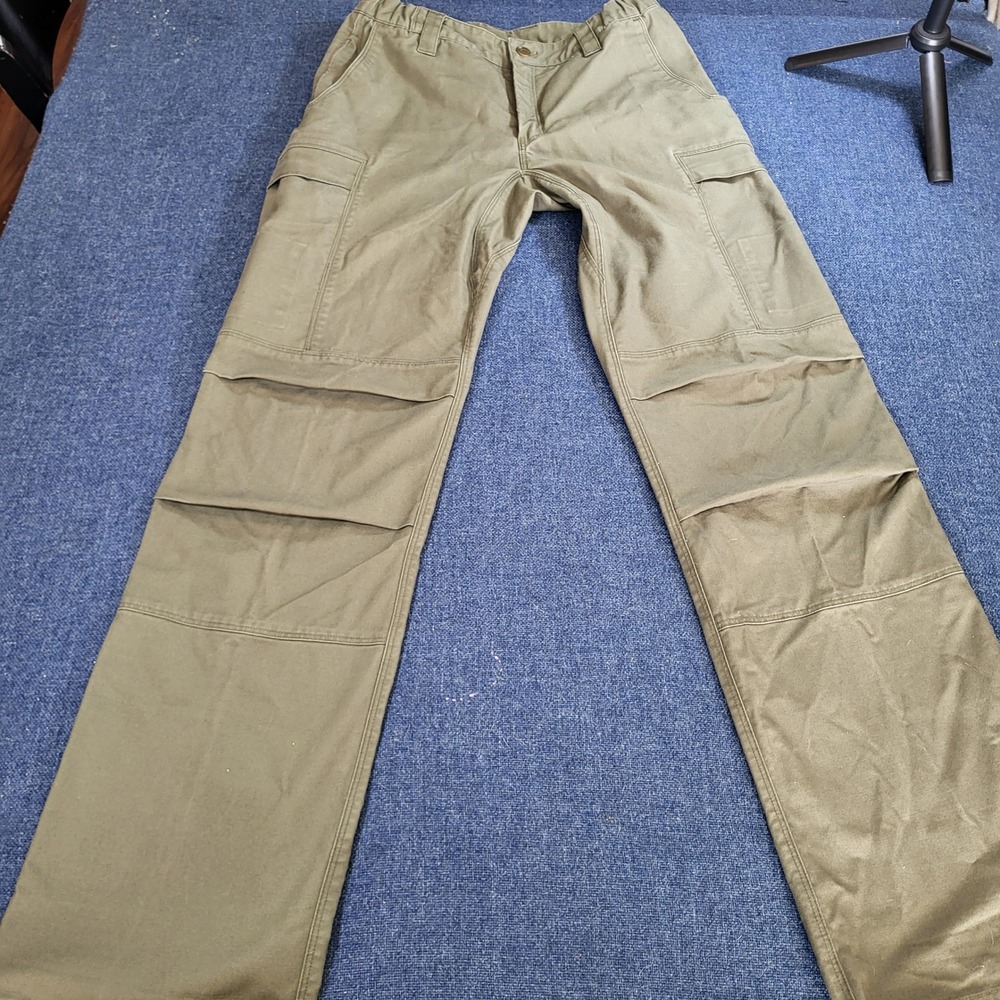 Vertx Womens Tactical Cargo Pants Olive Green Size 4/34 Cotton Stretch Utility